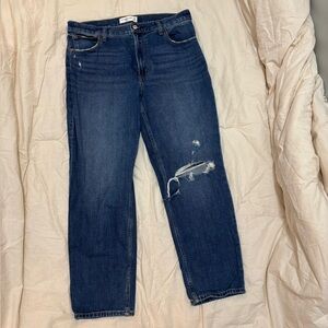 Abercrombie High Rise Mom Jeans